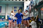 Swim Senior Day  Wheaton College Swimming & Diving Senior Day 2022. - Photo By: KEITH NORDSTROM : Wheaton, Diving, Swim, Swimming, Senior Day